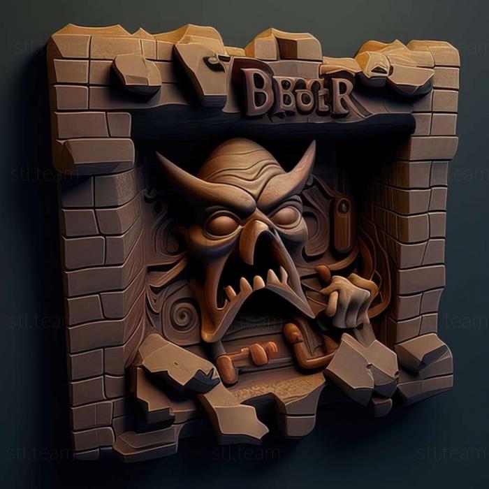3D model Dungeon Keeper The Deeper Dungeons game (STL)